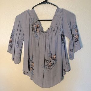 Nordstrom Off the Shoulder Top